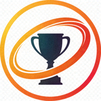 77体育官方网站橙色与蓝色相间的现代风格Logo